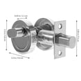 thumbnail image 4 of Door Lock Handles Brushed Nickel Dead Bolt Locks for Doors inside, 4 of 4