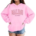 thumbnail image 6 of mgoYE Girl's Cute Graphic Crewneck Sweatshirt Long Sleeve Drop Shoulder Pullover Shirt Tops(Pink,3-4 Years), 6 of 9