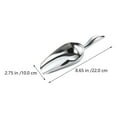 thumbnail image 2 of Phenofice 1Pc Stainless Steel Popcorn Scoop with Smooth Edge for Home Users in Kitchen Tool, 2 of 8