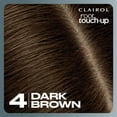thumbnail image 3 of Clairol Root Touch-Up by Nice'n Easy Permanent Hair Dye, 4 Dark Brown, Hair Color, 1 Kit, 3 of 12