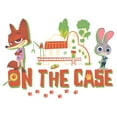 thumbnail image 2 of Girls Zootopia 2 Chibi Judy and Nick On the Case T Shirt, 2 of 4