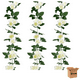 thumbnail image 1 of Set 3pcs Guia Enredadera Bloosom  Rosa Blanca Artificial Flor Decoración, 1 of 4
