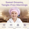 thumbnail image 2 of Zzjniupiyyds Adjustable Polyester Satin Baby Bonnet for Girls, 4 Pcs, 2 of 6