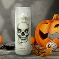 thumbnail image 5 of Mainstays Skull and Cobwebs Scented Candle, Vanilla Scent Pillar Candle, 9 oz, 5 of 7