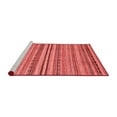 thumbnail image 2 of Ahgly Company Machine Washable Indoor Rectangle Abstract Red Modern Area Rugs, 8' x 10', 2 of 4