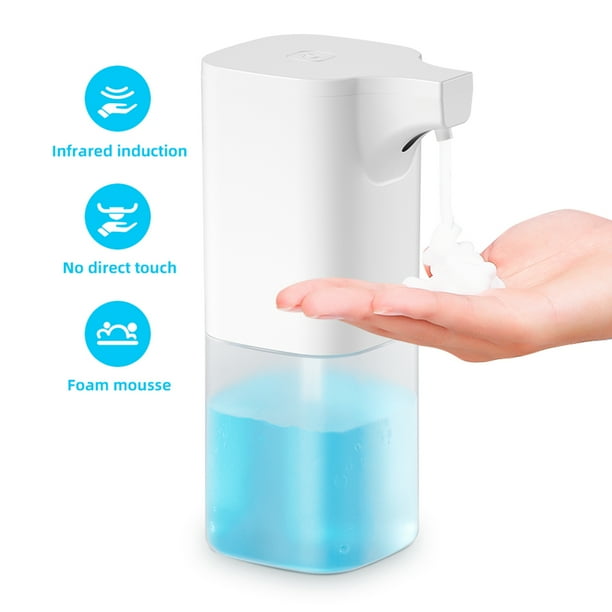 350ml Automatic Soap Dispenser Infrared Hand Free Touchless Soap Dispenser Foam Liquid Lotion Gel Auto Dispenser For Bathroom Kitchen Walmart Com Walmart Com
