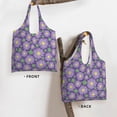 thumbnail image 2 of Vsdgher Daisies Flowers Print canvas Tote Bag, Lightweight Cloth Bags, Suitable for shopping, groceries, travel, 2 of 4