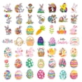 thumbnail image 7 of 150PCS Easter Stickers, Cute Cute Rabbits, Eggs & Spring Crafts, DIY Craft Easter Stickers Party Supplies, Easters Decorations, 7 of 7