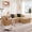 Camel 3 Seater- Right, variant on 106" Teddy Fabric No Assembly 32D Boneless Sofa, Comfy Couch with L-Shaped Chaise for Living Room, Green
