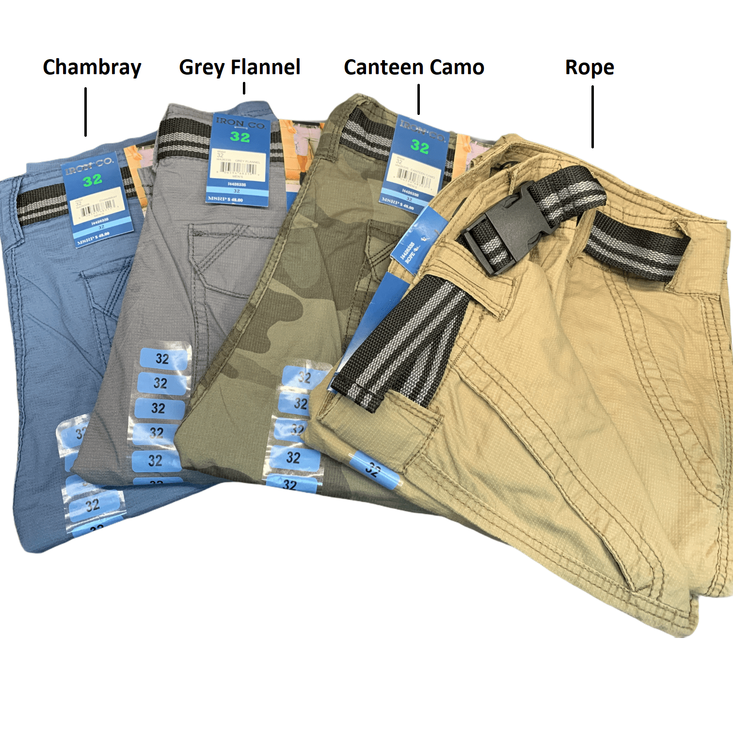 iron co camo cargo pants