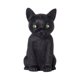 thumbnail image 2 of Cifras Adorno de plástico para Halloween, gato negro con ojos verdes, 1 unidad, tamaño pequeño, para escritorio JASKFLY, 2 of 9
