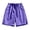 Purple, variant on Men's Casual Shorts Summer Comfortable Drawstring Pocket Elastic Waist Shorts Olive Green