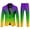 Green, variant on Mardi Gras Outfits Mens And Gold Carnival Suit All Print And Pants Two Piece Set Casual Vacation Clothes For Holiday Carnival Festival Outfit Grey XXXL