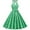 Green, variant on Beach Dresses For Women Highwaisted Baudot Holiday Hanging Neck Backless Midlength House Maxi Party Dress