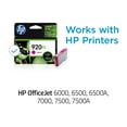 thumbnail image 4 of HP 920XL High Yield Magenta Original Ink Cartridge, ~700 pages, CD973AN#140, 4 of 6