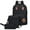 Black, variant on Back to school Saving!Fnyoxu Backpack Three Piece Set,Large Capacity USB Student Backpack,Suitable for School and Outdoor Travel,Computer Bag for Men and Women with Large Capacity(Red)