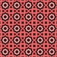 thumbnail image 1 of Ahgly Company Machine Washable Indoor Square Transitional Red Area Rugs, 4' Square, 1 of 7