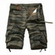thumbnail image 2 of Ceisia Men's Gift Relaxed Plaid Cargo Shorts Mid-Rise Belt Waist Snap Button Drawstring Hem Shorts, 2 of 7