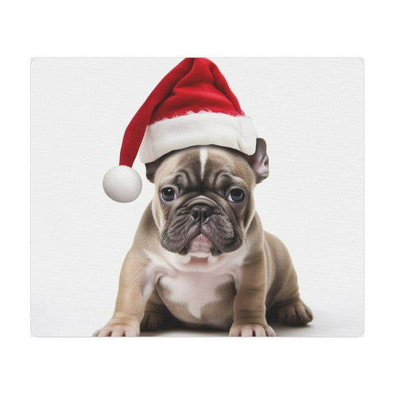 DistinctInk Mouse Pad - 1/4" Foam Rubber - French Bulldog Puppy