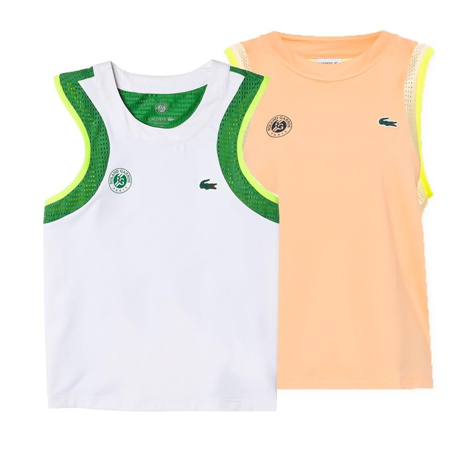 Lacoste Women`s Roland Garros 2023 Performance Tennis Tank ( 2(EUR34