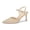 Gold, variant on Pennysue Women Heels Pointed Toe Slingback Adjustable Strap Wedding Party Dress Pumps