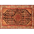 thumbnail image 1 of Ahgly Company Indoor Rectangle Persian Orange Traditional Area Rugs, 2' x 3', 1 of 1