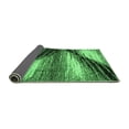 thumbnail image 2 of Ahgly Company Indoor Rectangle Abstract Emerald Green Modern Area Rugs, 7' x 9', 2 of 4