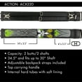 thumbnail image 4 of Action Sport ACX22D 2x2 Hard Pool Cue Case Billiard Stick Bag Billiards Cues, 4 of 7