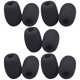 thumbnail image 1 of 10 protectores de micrófono, tamaño mini, para solapa, para micrófono, 1 of 5