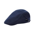 thumbnail image 4 of Mujeres Hombres Gorra plana Cabbie Sombrero de conducción Sombrero de visera informal 55-59 cm Sombrero de pintor Sombrilla transpirable Sombrero de Azul oscuro Sunnimix Sombrero de boina para hombre, 4 of 8