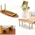 thumbnail image 5 of 4 Pcs Folding Table Leg, Folding Support Frame, Self-Locking Hinges, Workbench Folding Hinge Hardware, Folding Legs, Folding Extension Lock，, 5 of 5