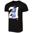 thumbnail image 2 of Men's Stadium Essentials Joel Embiid Black Philadelphia 76ers Player Metro T-Shirt, 2 of 3
