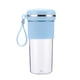 thumbnail image 2 of Licuadoras portátiles, vaso exprimidor personal para hielo picado y batidos, licuadora de alimentos para bebés, recargable por USB, capacidad de 300 ml, batería de 2400 mAh., 2 of 9