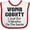 White and Red, variant on Inktastic Womb County I Just Did 9 Months on the Inside Boys or Girls Baby Bib
