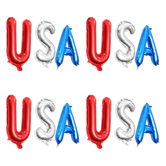 12 Pcs Independence Day Balloon for Party Scene Layout Balloons Red Household White Blue Decor Supplies