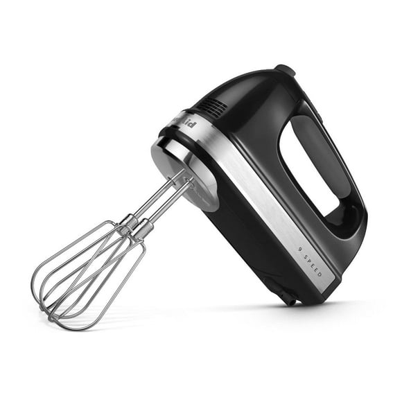 Batidora de mano KitchenAid Digital Turbo Beater II de 9 velocidades negra