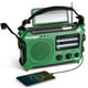 thumbnail image 1 of Radio de emergencia Kaito KA500GRN con alimentación AM/FM/SW de 5 vías, color verde, 1 of 7