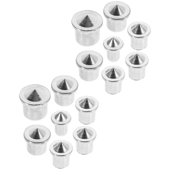 IBASETOY Dowel Pin Silver Centering For Woodworking 1 Set