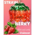 thumbnail image 4 of Funistree Strawberry Candle Warmer Lamp with Timer Dimmable, Height Adjustable Wax Warmer, Gifts for Women Mom Wife, Candle Melting Light for Jar Candles with 2 Bulbs, 4 of 12