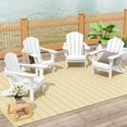 thumbnail image 2 of Chaise Adirondack Pliante en Poly pour Extérieur (Ensemble de 4), 2 of 6