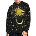 thumbnail image 2 of DISNIMO Sun Moon Hoodie for Boys Galaxy Hoodies Pullover for Boys 14-16 Hooded Sweatshirt Kids Long Sleeve Sweatshirts with Hood Design Children Streetwear Hoodies Boys and Girls Casual, 2 of 7