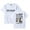 White, variant on Lil Skies Life of a Dark Rose Tee Merch pop graphics print Crewneck Unisex Trend Casual Short Sleeve Top