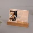 thumbnail image 4 of Picture Photo Frame, Light Emitting Photo Frame 3in Acrylic Compact  For Wedding, 4 of 8