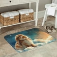 thumbnail image 5 of Kdxio Starry Sky Cloud Cute Rabbit,16" x 24", Non-Slip Front Door Mats,Outdoor Welcome Mat Washable, 5 of 9