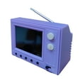 thumbnail image 4 of Mini TV Prop Mini Dollhouse TV Tiny Playable Television LED Screen ABS Material for Living Room Scenes and Collectors, 4 of 9