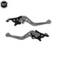 thumbnail image 3 of 2 Pcs Cnc Alloy Motorcycle Brake Handle Adjustable Size Moto Motorbike Modification Clutch Drum Brake Lever Handle For Kymco 125, 3 of 4