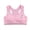 Pink, variant on Girls Double-Layer Cotton Training Bras for Girls 7–12, Natural Cami First Bra with Adjustable Straps