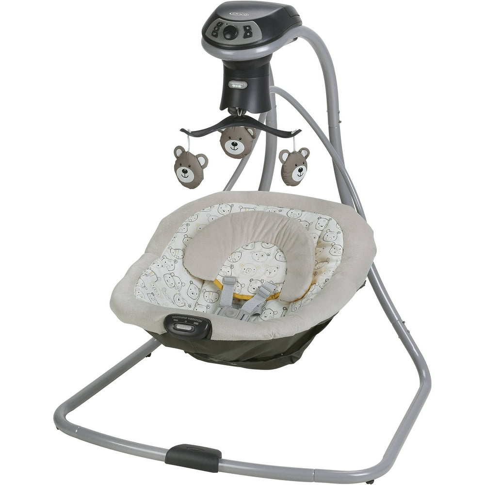 Graco Simple Sway LX Baby Swing with MultiDirection, Teddy Walmart
