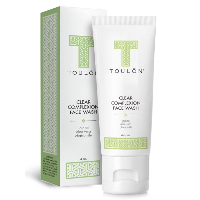 TOULON Aloe Vera Face Wash - Limpiador facial antienvejecimiento para piel grasa y cutis claro. Limpiador facial antioxidante para mujeres y hombres