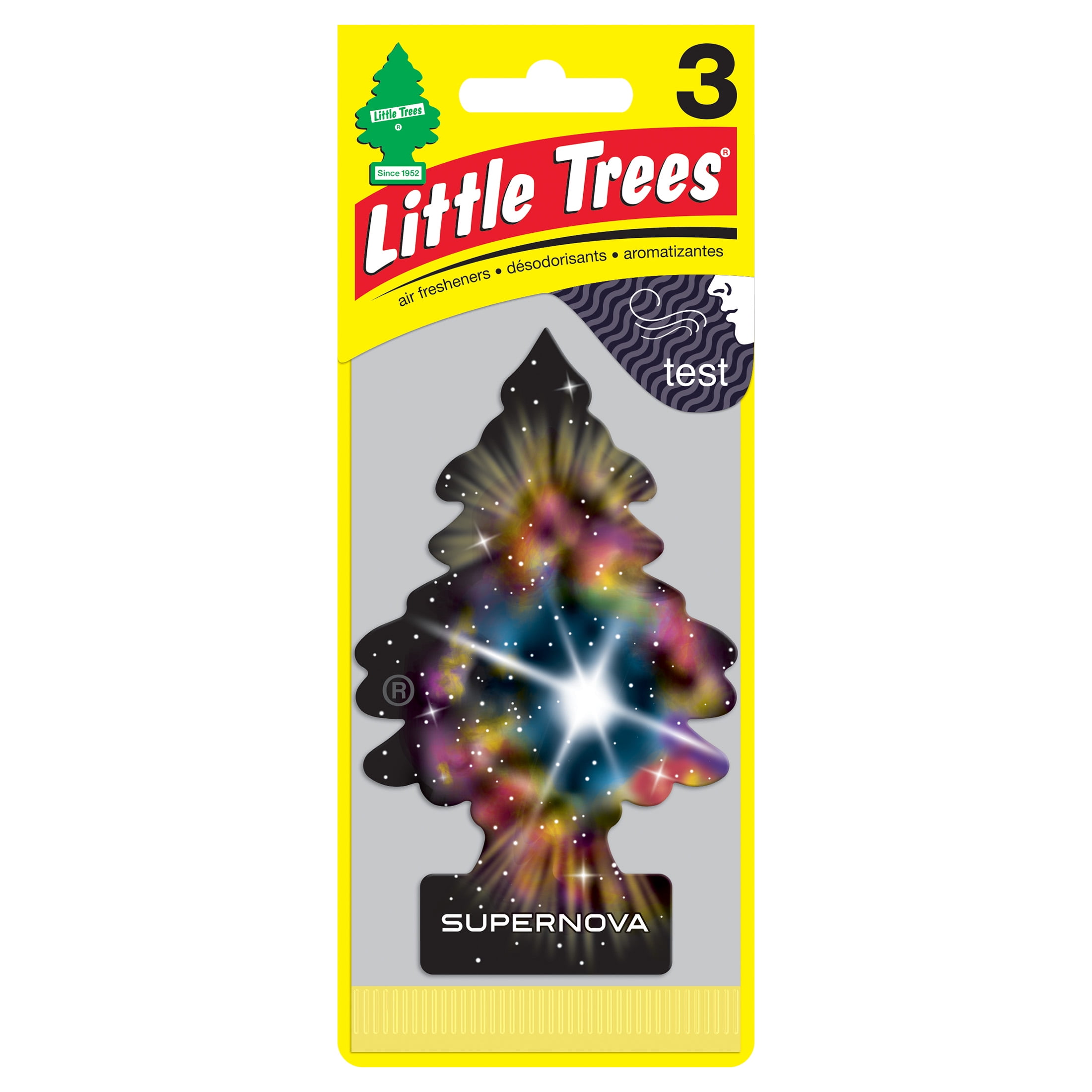 Little Trees Air Freshener Supernova Fragrance 3-Pack